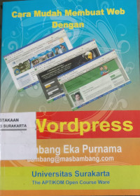 Image of Cara Mudah Membuat Web dengan Wordpress