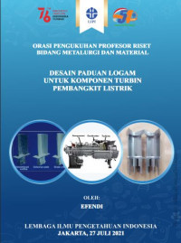 Image of Desain Paduan Logam Untuk Komponen Turbin Pembangkit Listrik