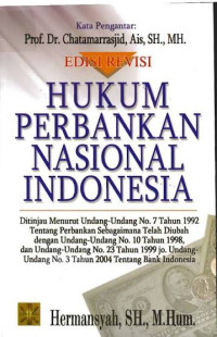 Image of Hukum Perbankan Nasional Indonesia