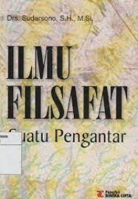Image of Ilmu Filsafat : Suatu Pengantar