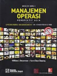Image of Manajemen Operasi Perspektif Asia : Edisi 9 Buku 1