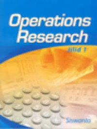 Image of Operations Research : Jilid 1